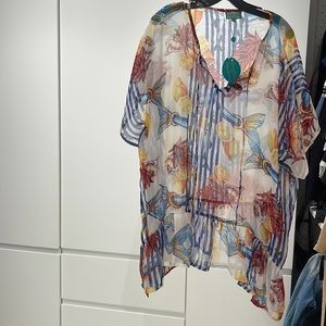 Sheer Tunic new with tags